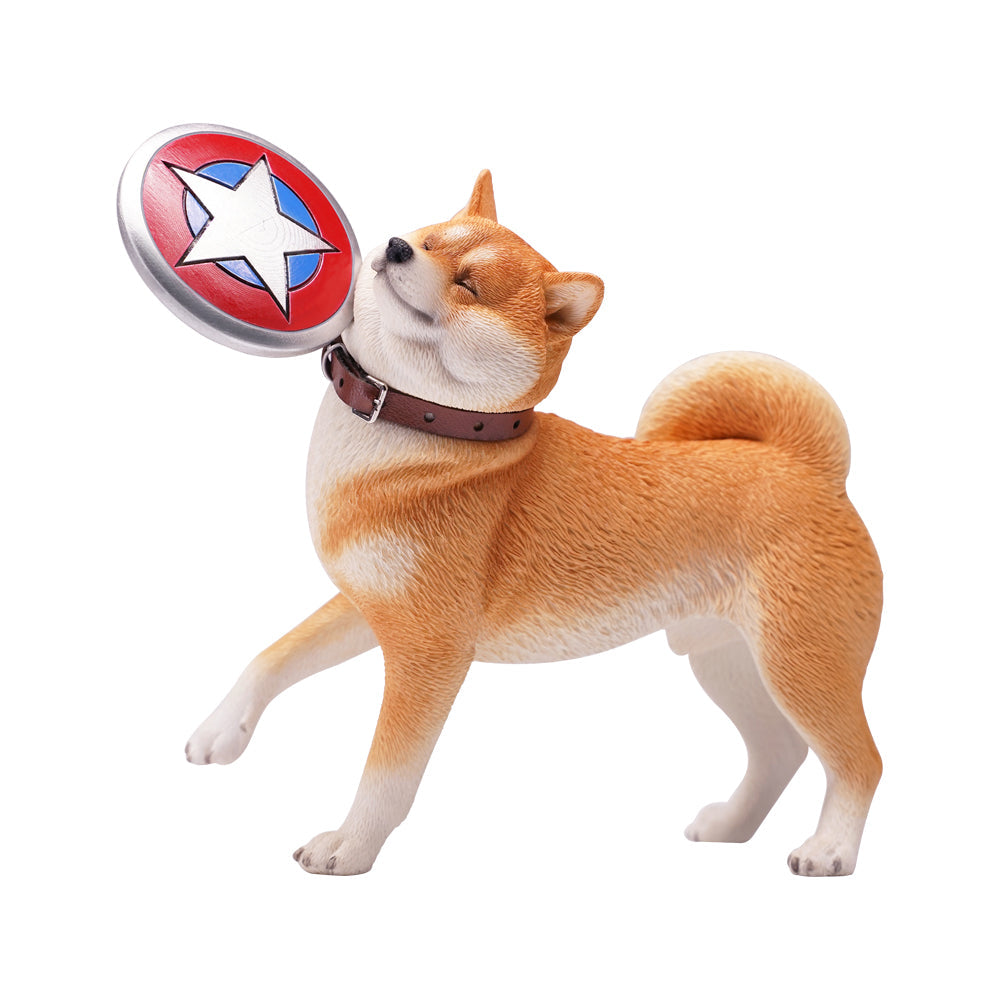 JXK071 Shiba Inu Decor, Lovely Frisbee Shiba Inu, Gift for Shiba Inu Lover from JXK Studio