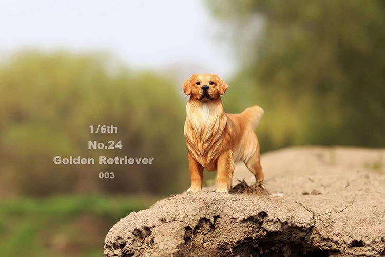 MRZ024 Golden Retriever Hundefigur von JXK Studio