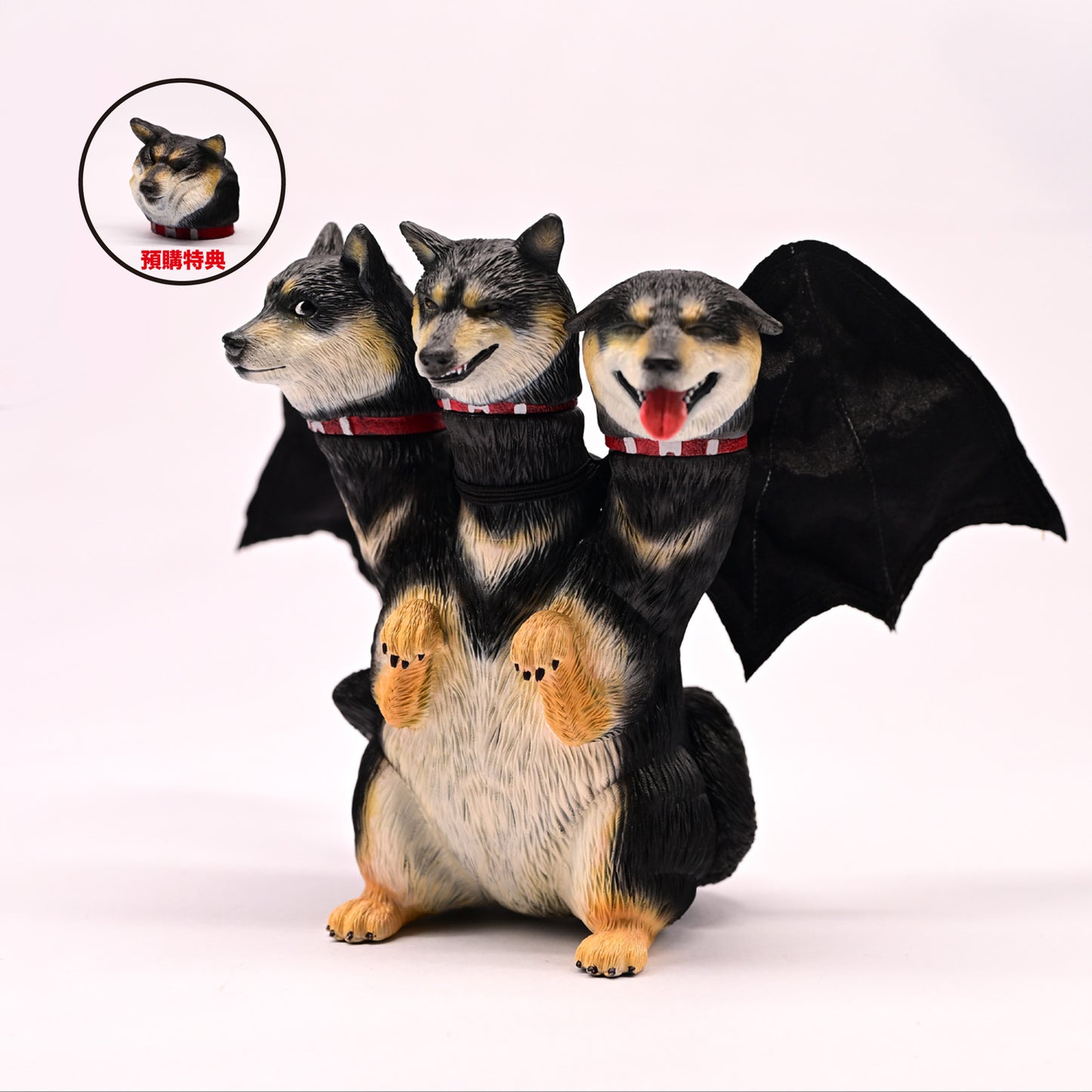 Bid Toys01 Three-Headed Shiba Inu from JXK Studio