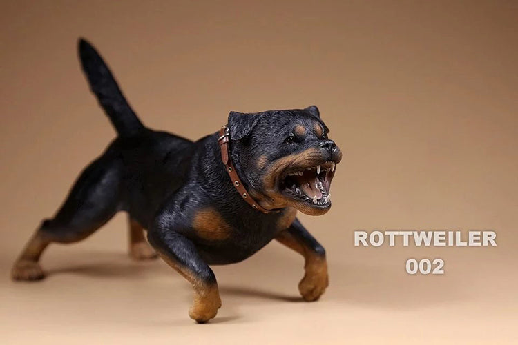 MRZ RW Rottweiler dog statue for dog lovers from JXK Studio