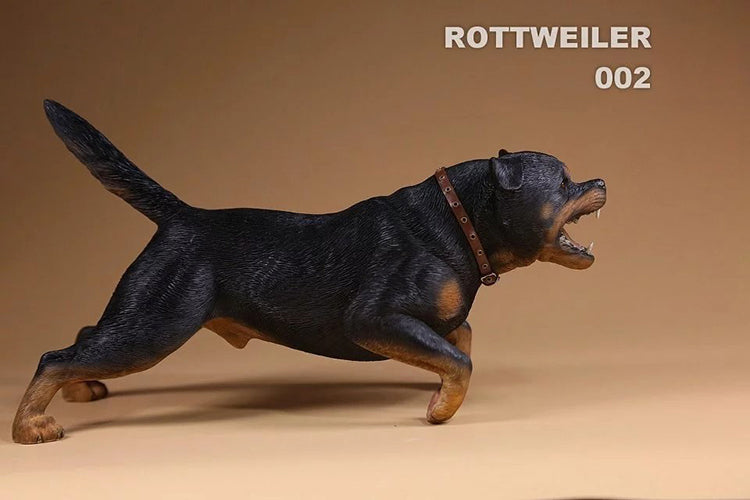 MRZ RW Rottweiler dog statue for dog lovers from JXK Studio