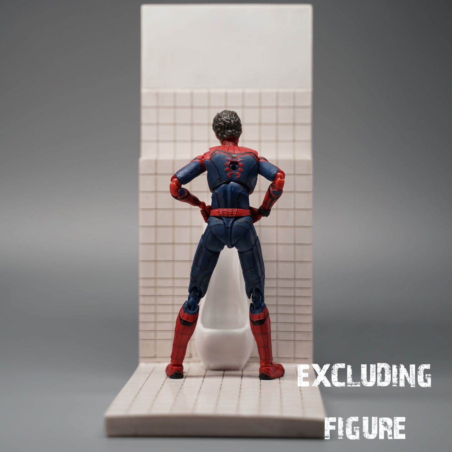M2102 Mischief creative model toilet scene for figure from JXK Studio