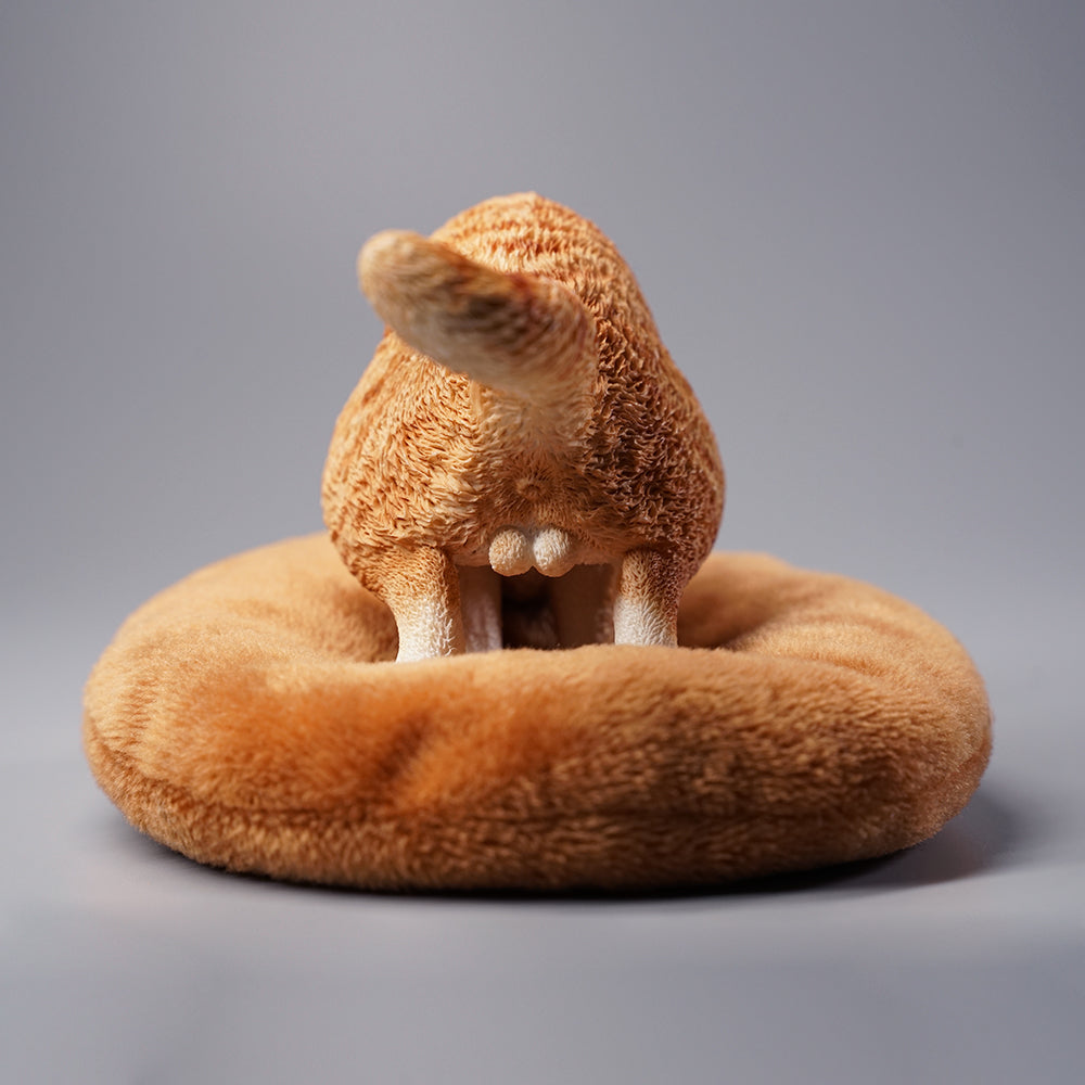 JXK073 Statue einer kackenden Katze von Garfield, ein Geschenk für Katzenliebhaber von JXK Studio