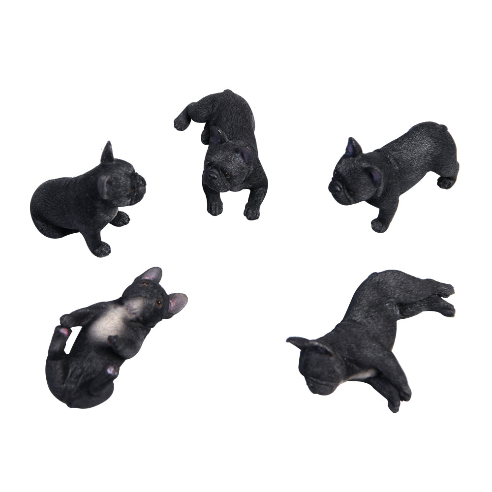 JXK058 French bulldogs with different appearance mini dog decor for dog lovers from JXK Studio