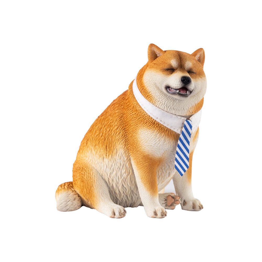 JXK102 Shiba Inu Decor, Chubby Shiba Inu sitting obediently, Gift for Dog Lover from JXK Studio