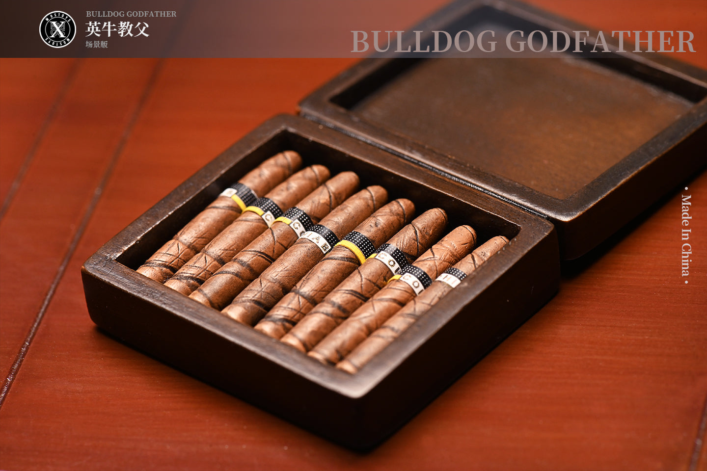 M2201D Scenes from The Godfather's Office Desk Model for Vintage Collection from JXK Studio