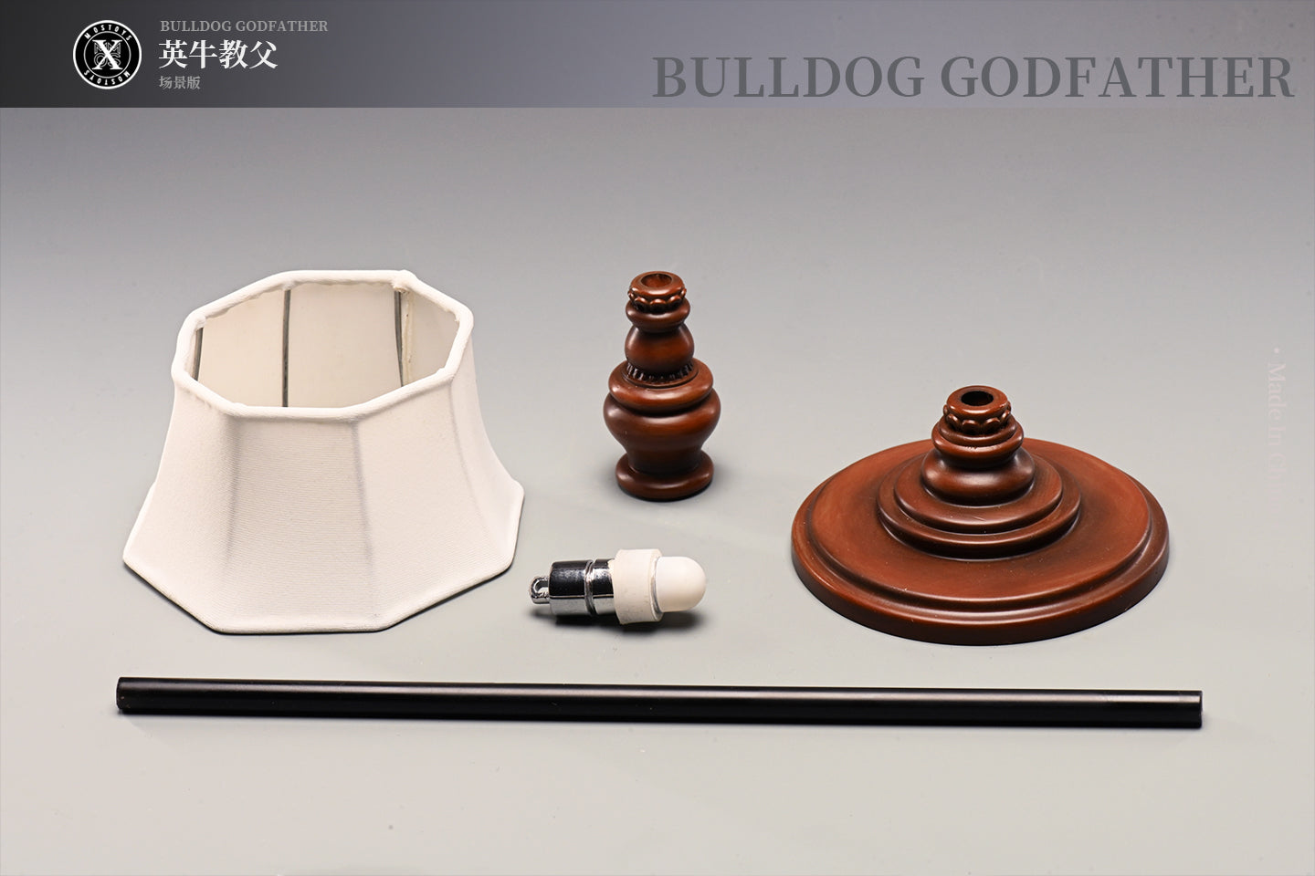 M2201D Scenes from The Godfather's Office Desk Model for Vintage Collection from JXK Studio