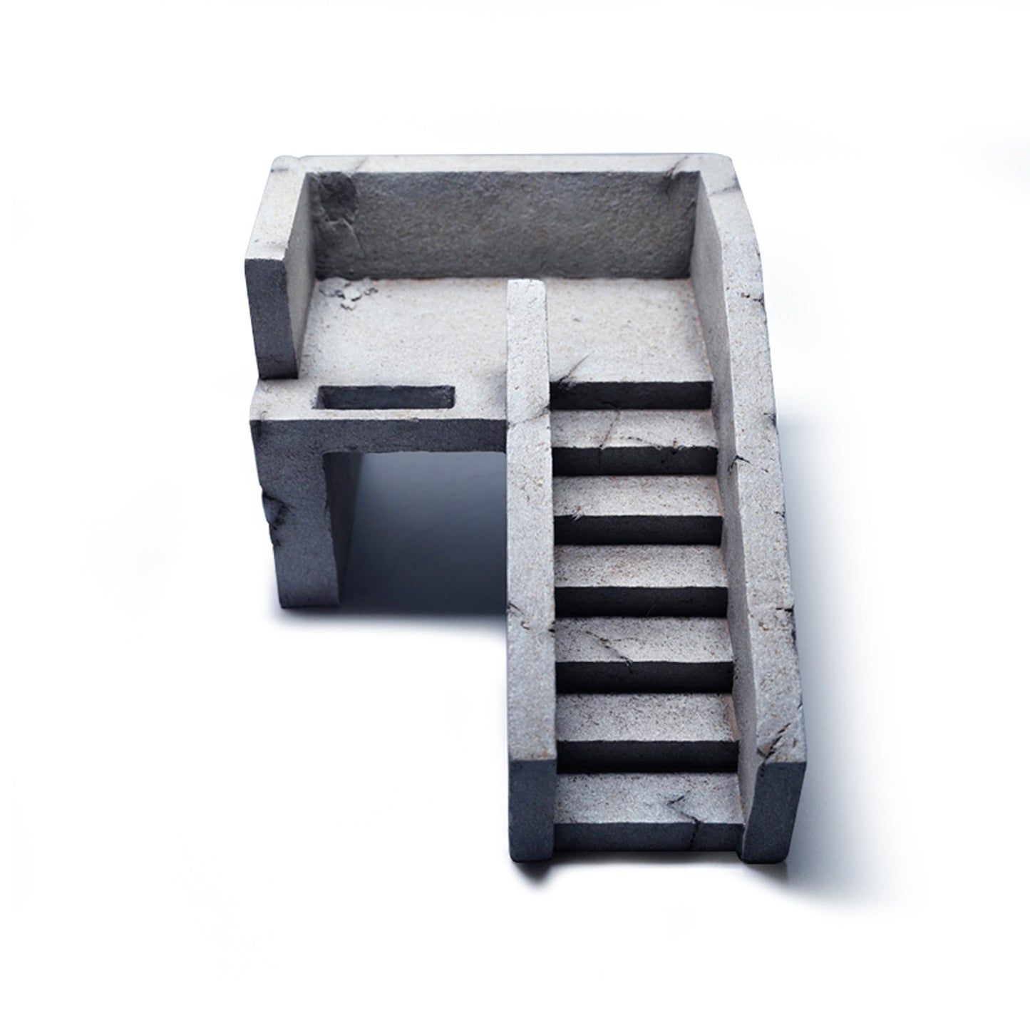 M2202 Double-layer corner staircase scene from JXK Studio