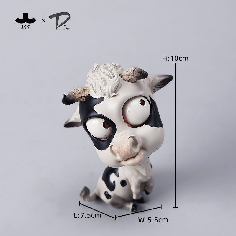 JXK-D202 Vorbestellung der Tigerfigur aus der 12 chinesischen Tierkreiszeichen-Kollektion von JXK Studio