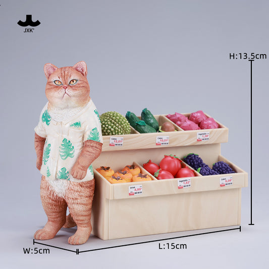AI09 Per-sale Tropical Cat Stand from JXK Studio