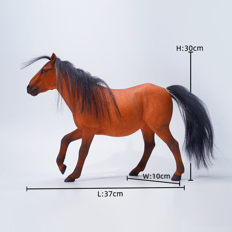 JXK165 Mongolian Horse Statue Horse Figurine for Home Decor from JXK Studio