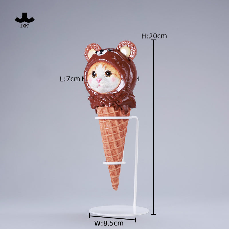 JXK300 Per-sale Kitty Cone Figurine2.0 from JXK Studio