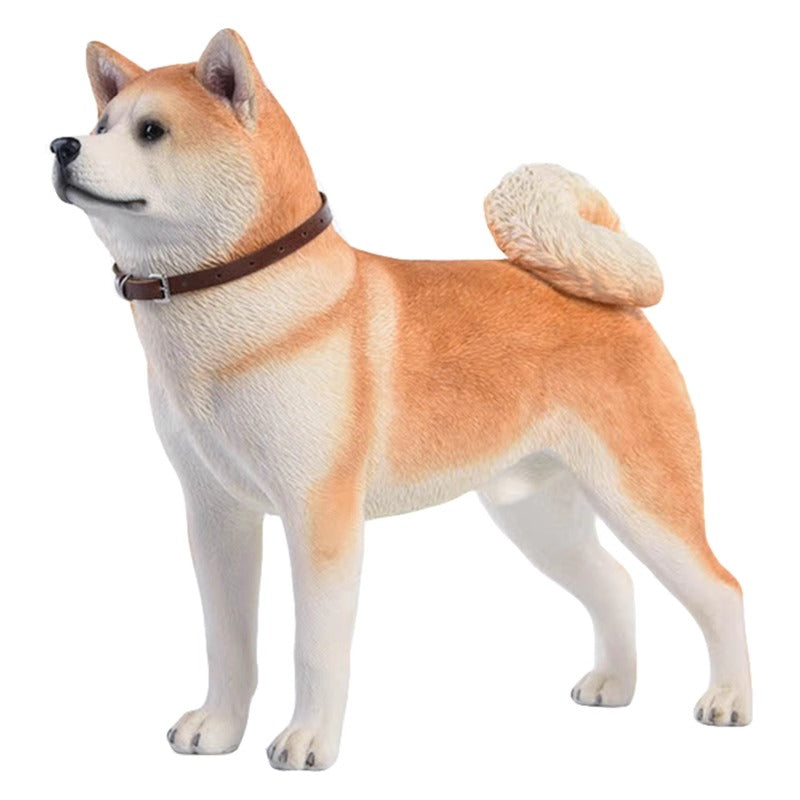 JXK007 Akita dog figurine dog statue for home decor gift for dog lovers from JXK Studio