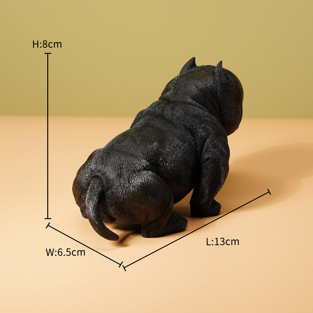 JXK124 America Bully Mini Dog Decorations for Dog Lovers from JXK Studio