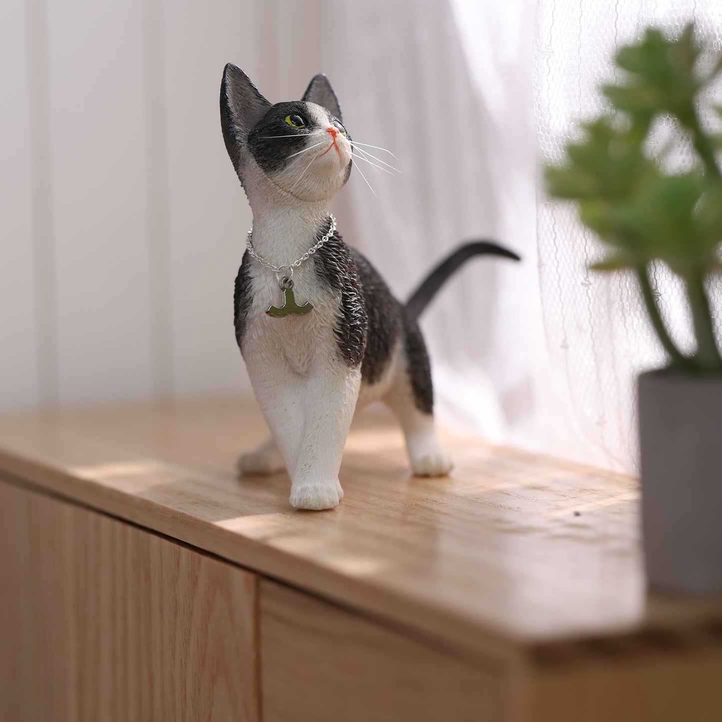 JXK246 1/6 Scale Devon Rex Cat Figurine V4 from JXK Studio