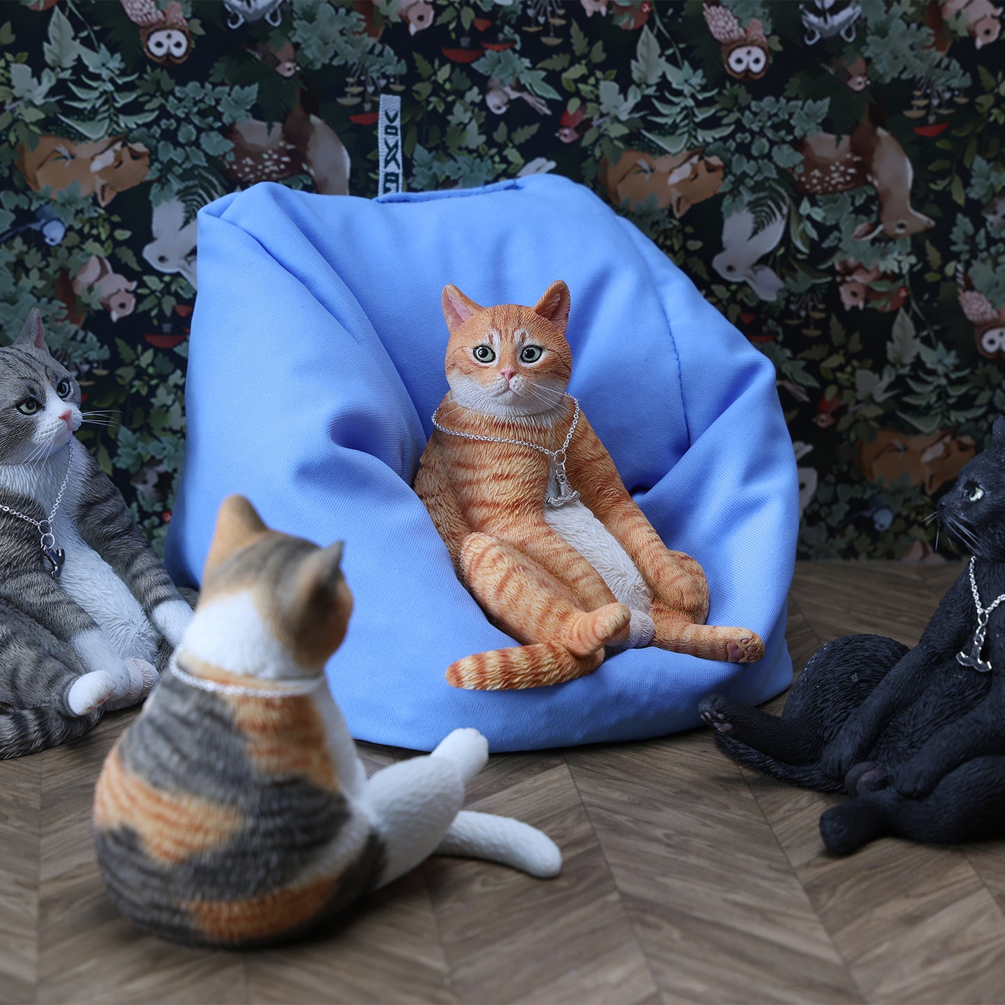 JXK236 1/6 Scale Lazy Cat Figurine V9 from JXK Studio
