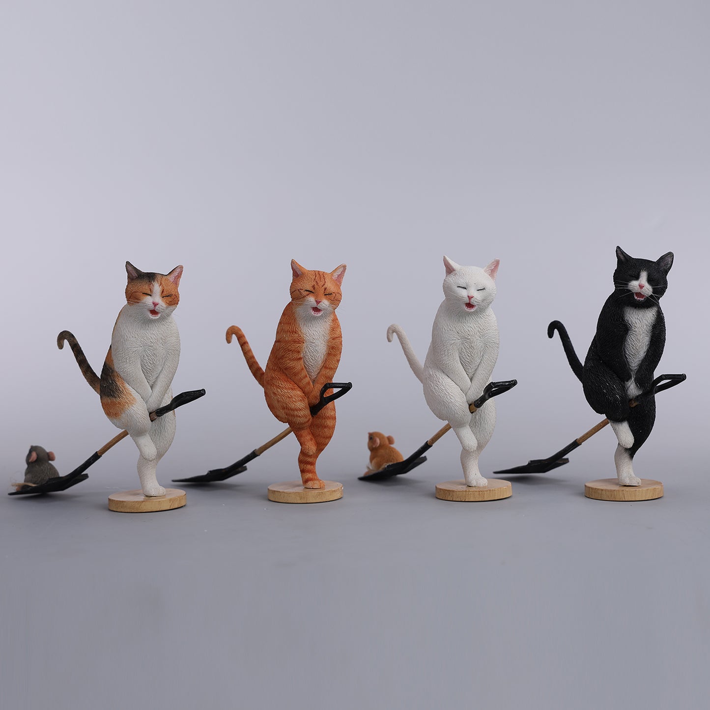 JXK247 Katzenfigur mit gefalteten Ohren im Maßstab 1/6, V2, von JXK Studio