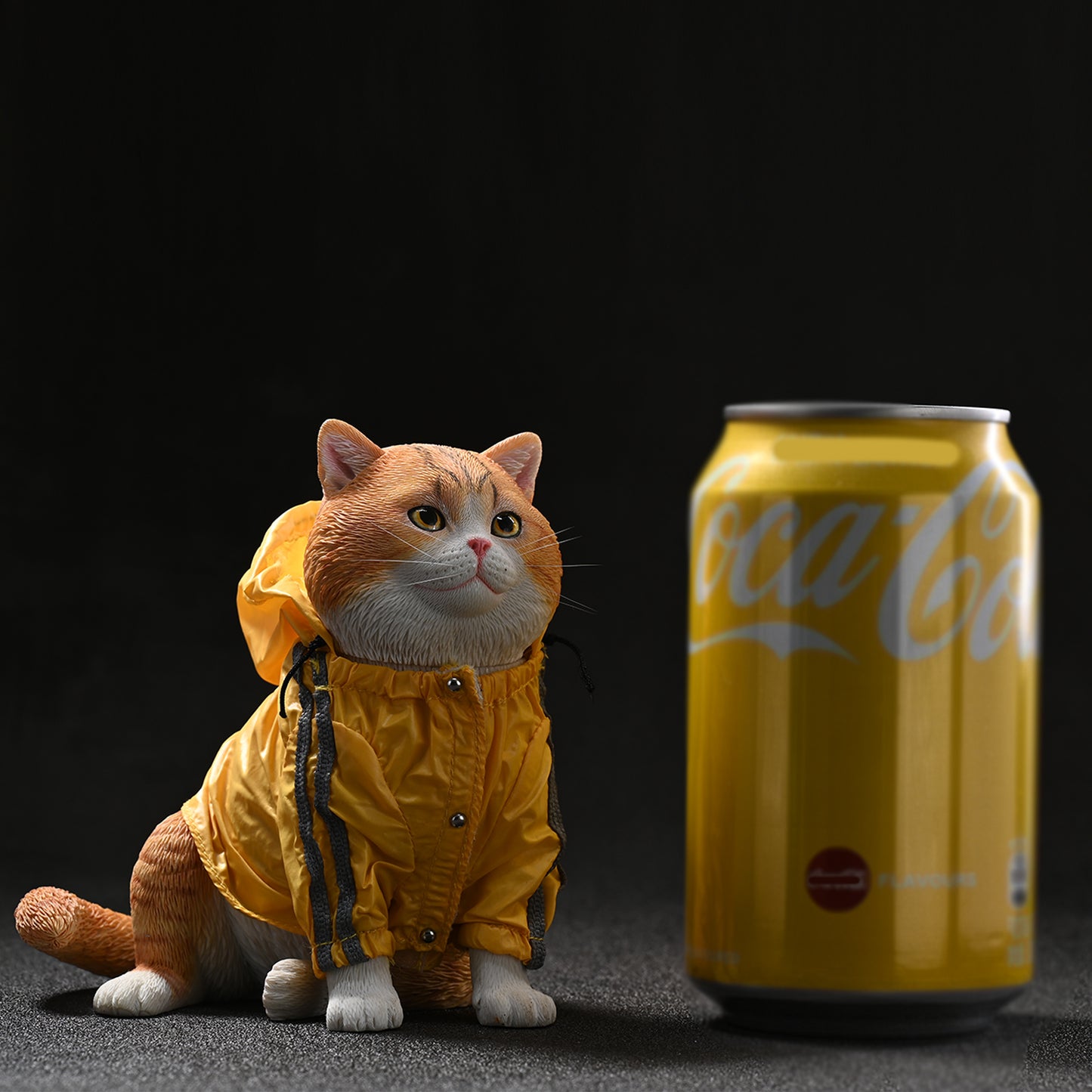 CW2301 Cat Figurine Resin Cat Statue from JXK Studio