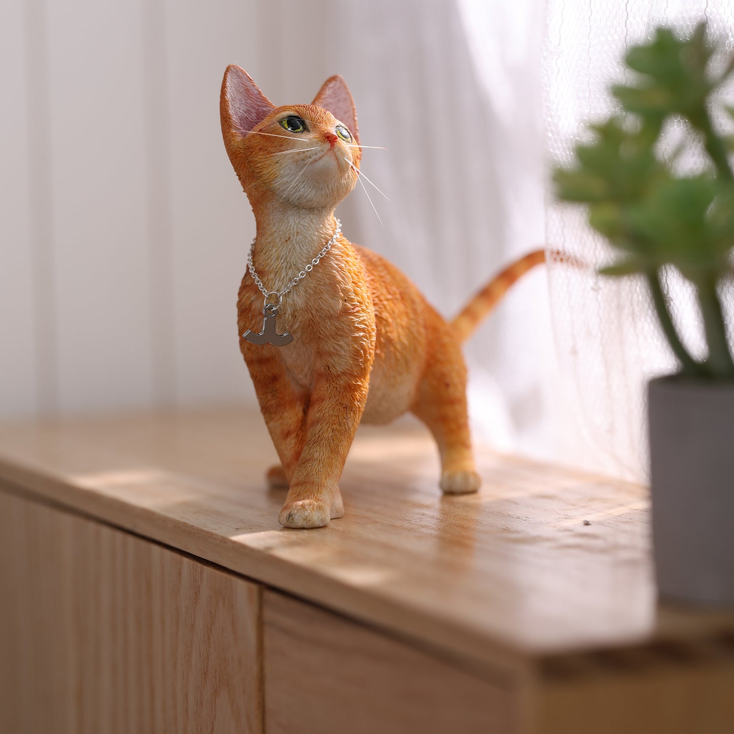JXK246 1/6 Scale Devon Rex Cat Figurine V4 from JXK Studio
