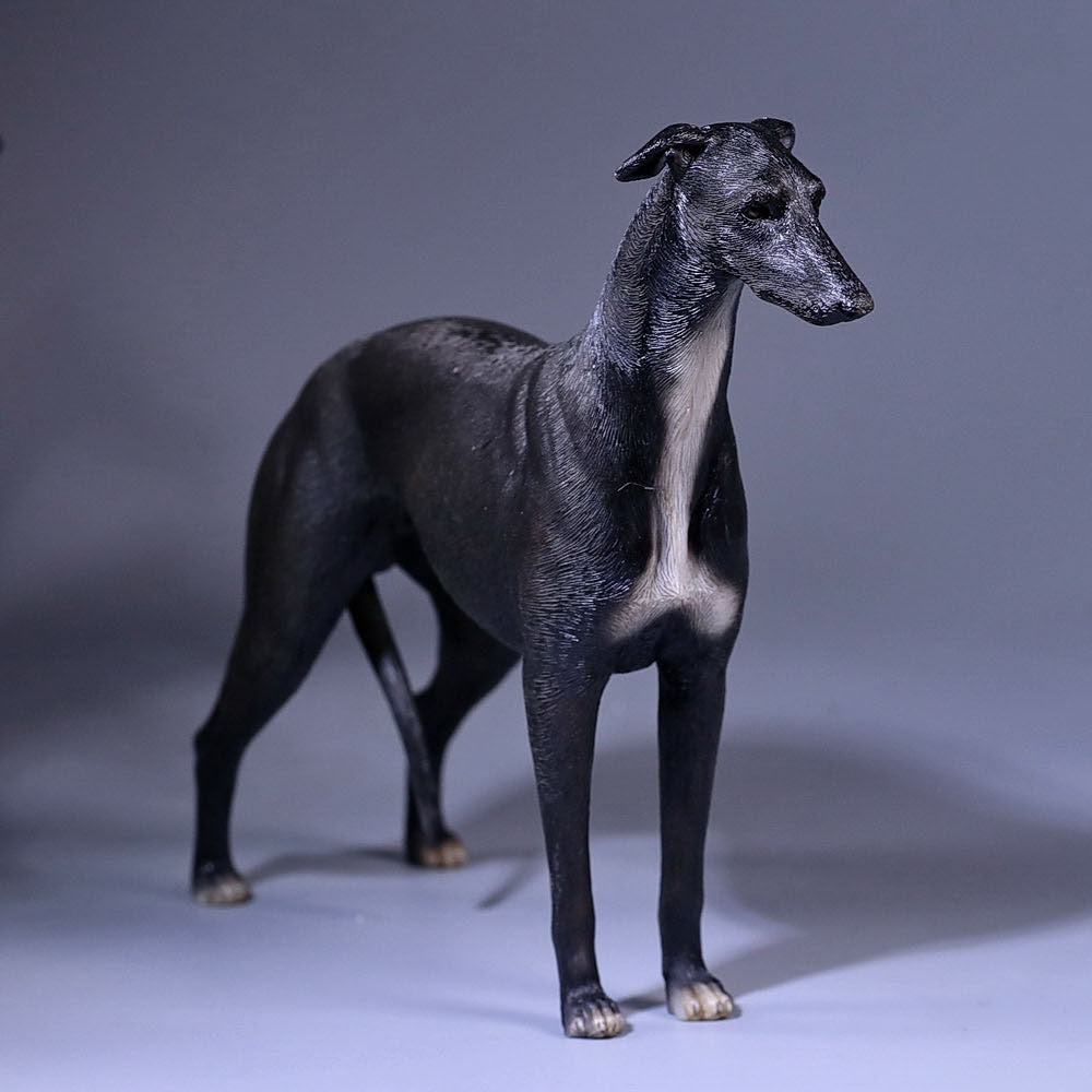 MRZ014 Lintel Greyhound Hundestatue von JXK Studio