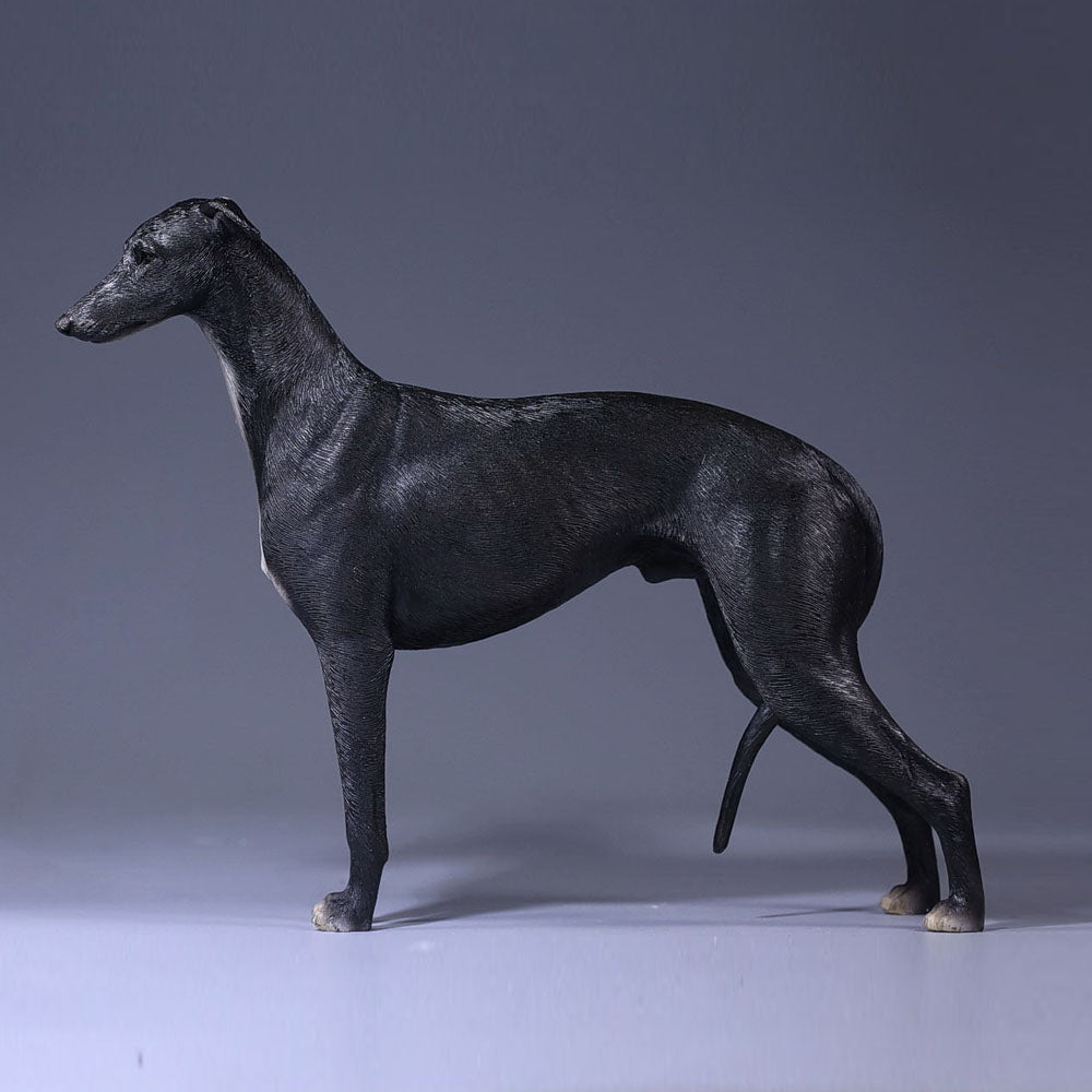 MRZ014 Lintel Greyhound Hundestatue von JXK Studio