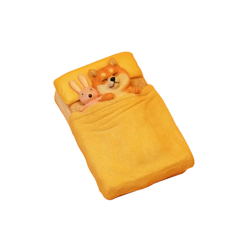 JS2200 Shiba Inu Resin Dog Decor Magnetic for Fridge Door from JXK Studio