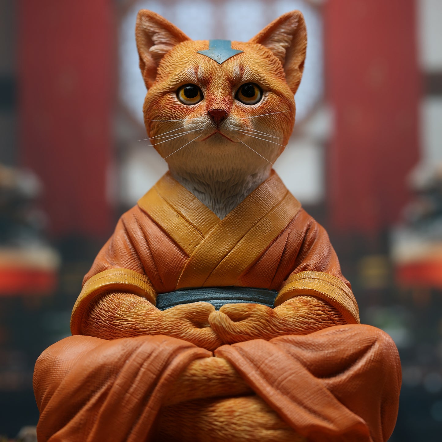 JXK262 Vorbestellung Airbender Cat FigurineProdukt von JXK Studio
