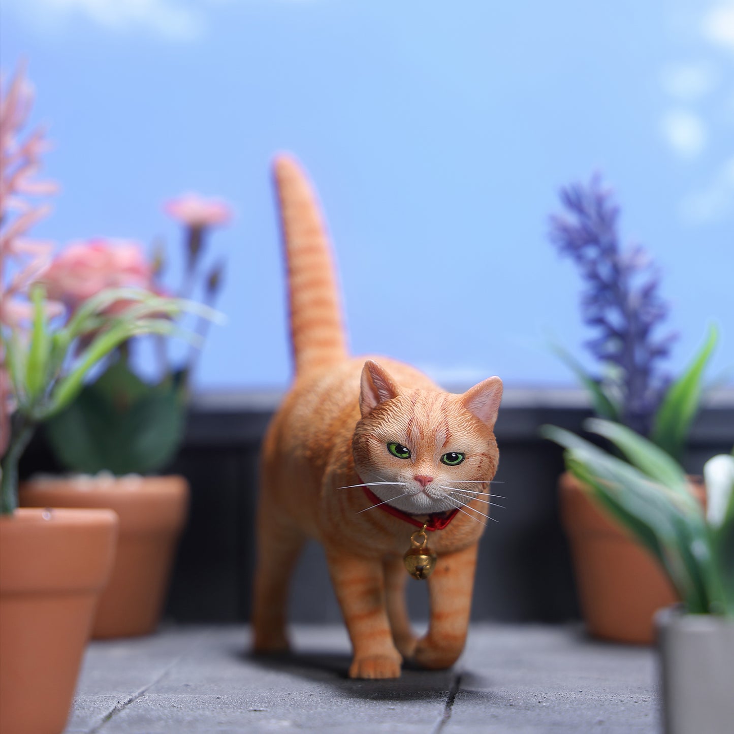 JXK238 1/6 Scale Chinese Rural Cat FigurineV7 from JXK Studio
