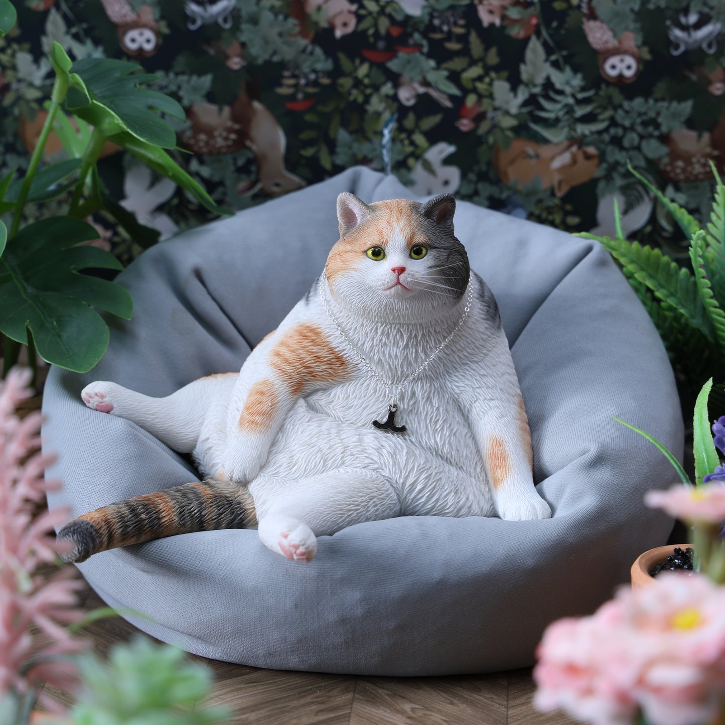 JXK235 1/6 Scale Tanking Cat Figurine dorimu from JXK Studio