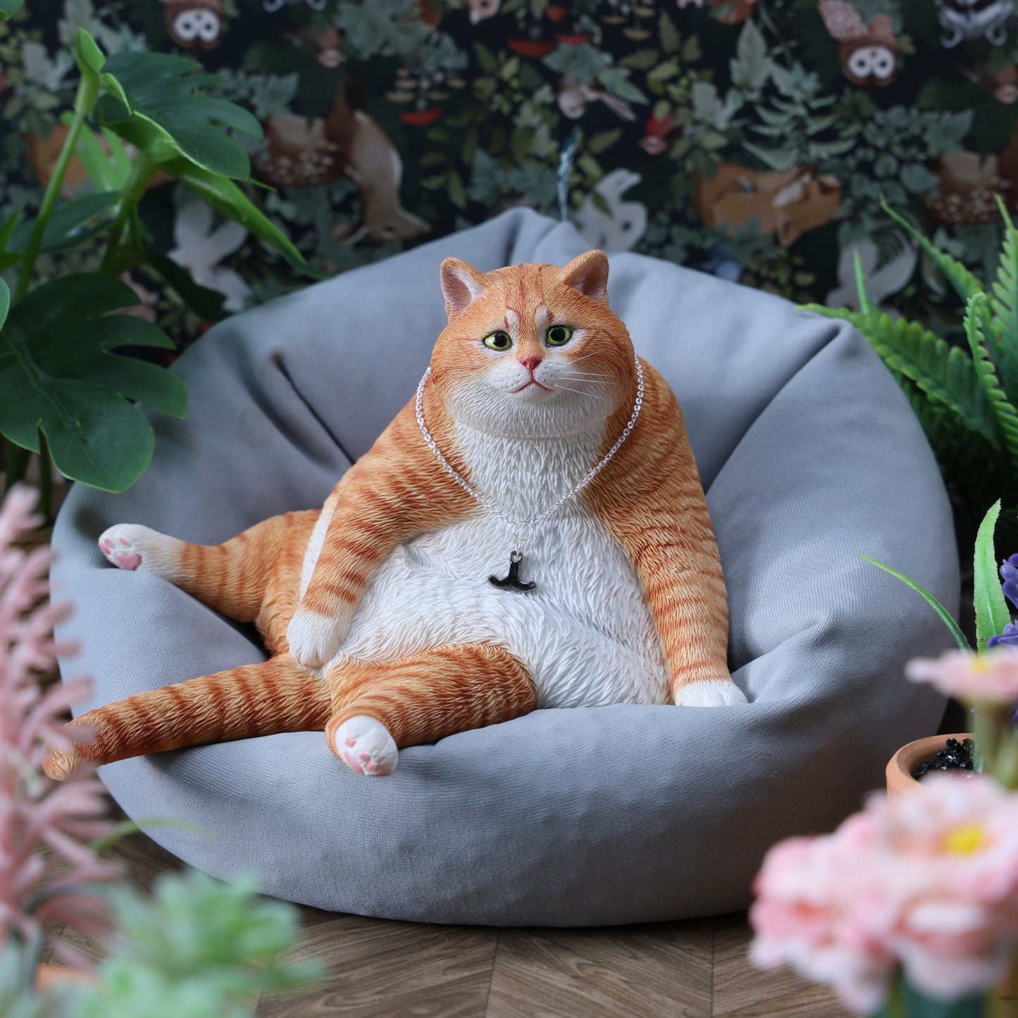 JXK235 1/6 Scale Tanking Cat Figurine dorimu from JXK Studio