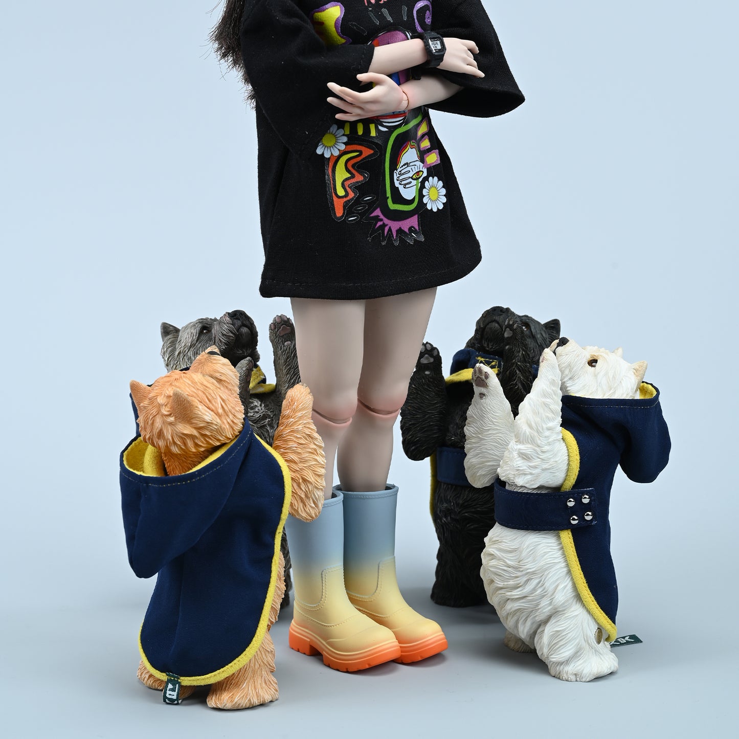 JXK212 1/6 Wesi Highland Terrier von JXK Studio