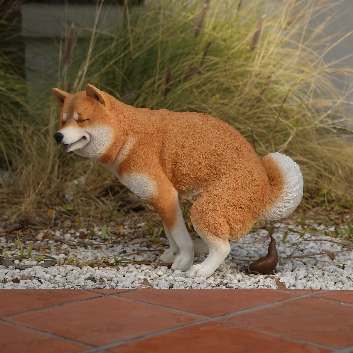 JXK220 1/1Half Squatting Shiba lnu from JXK Studio