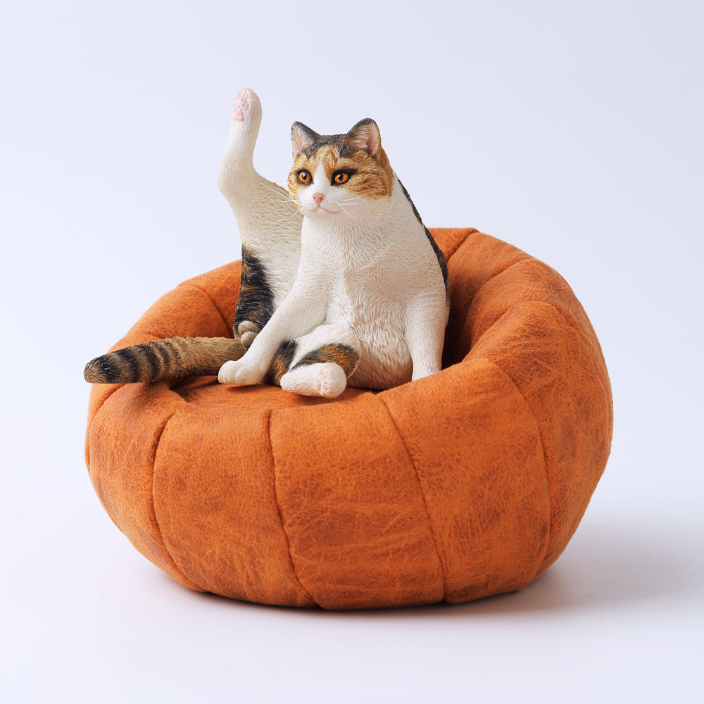 JXK056 Die faule Katze auf dem Sofa, das Geschenk der Liebe 4.0 von JXK Studio