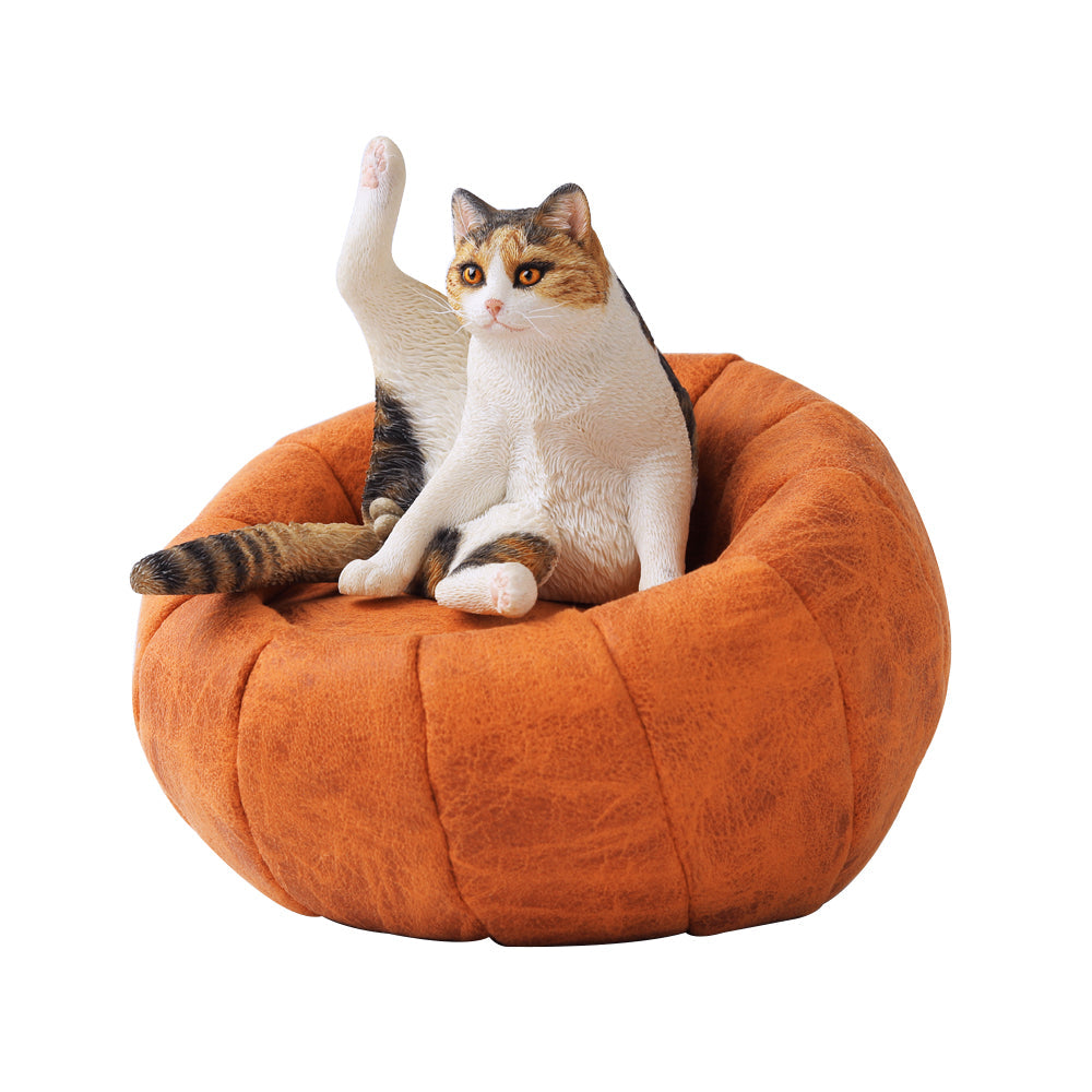 JXK056 Die faule Katze auf dem Sofa, das Geschenk der Liebe 4.0 von JXK Studio