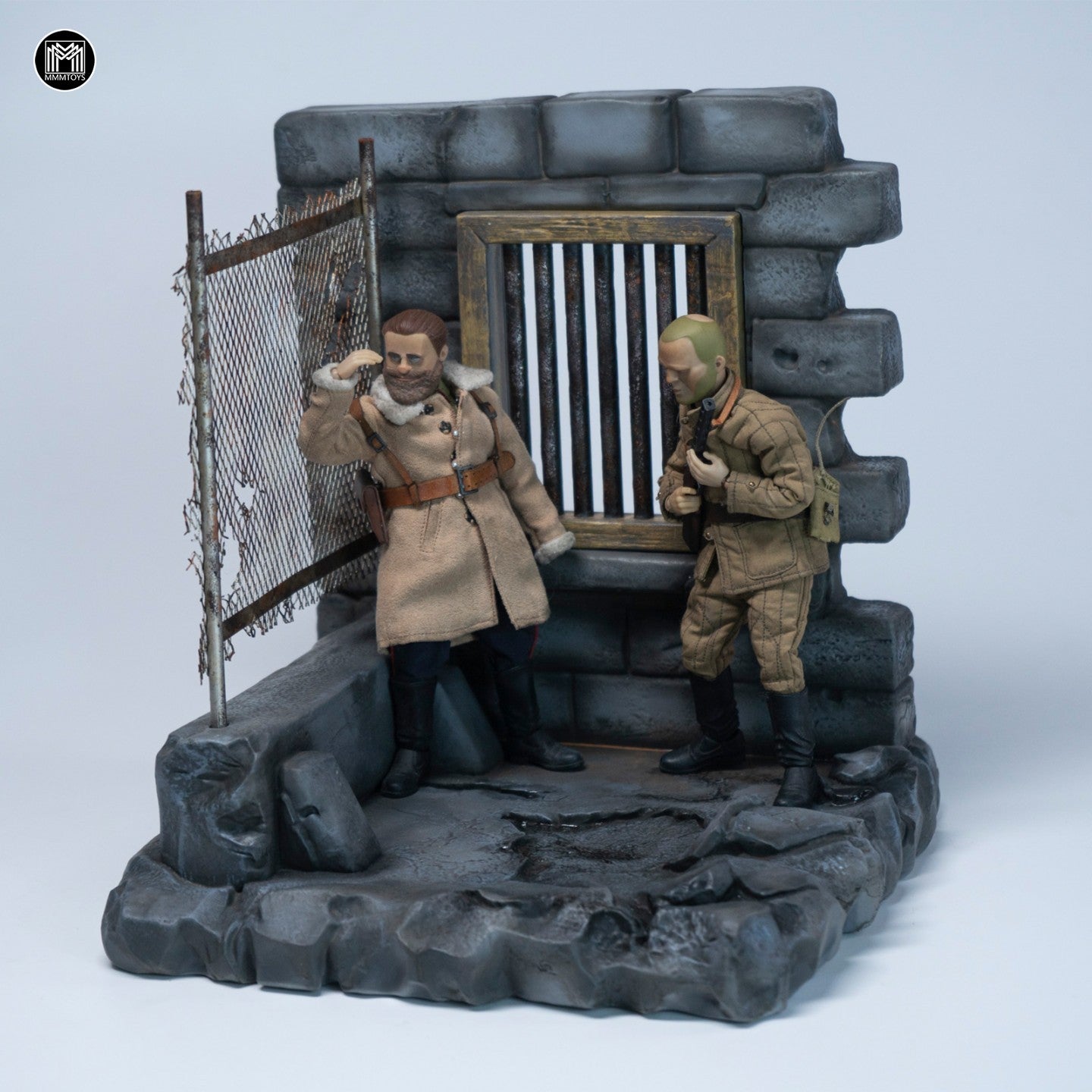 M2610 Pre-sale 1/12 Ruined Wall Outpost from JXK Studio