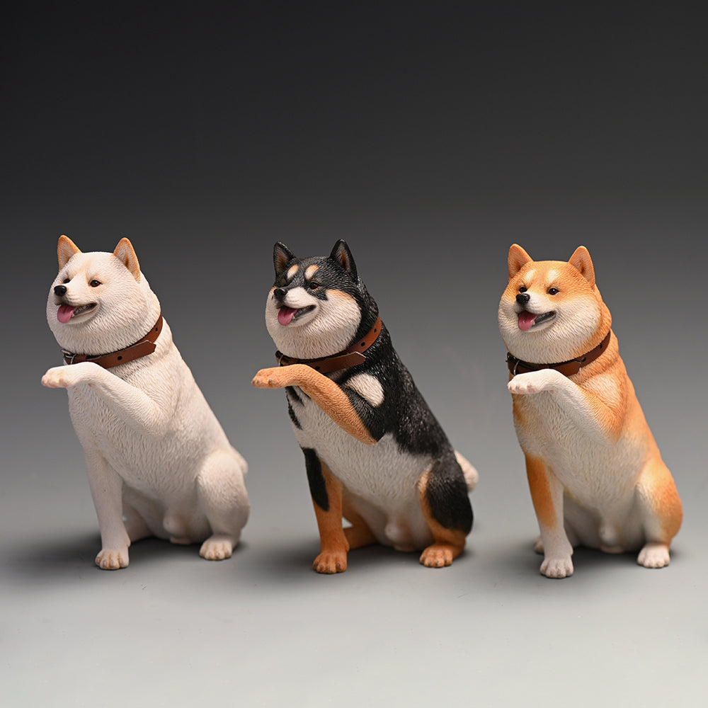 JXK114 Shiba Inu Decor, Lovely Shiba Inu Sitting Obediently, Gift for Shiba Inu Lover from JXK Studio