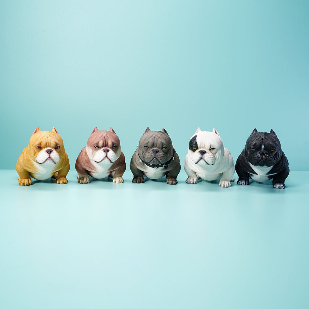 JXK124 America Bully Mini Dog Decorations for Dog Lovers from JXK Studio