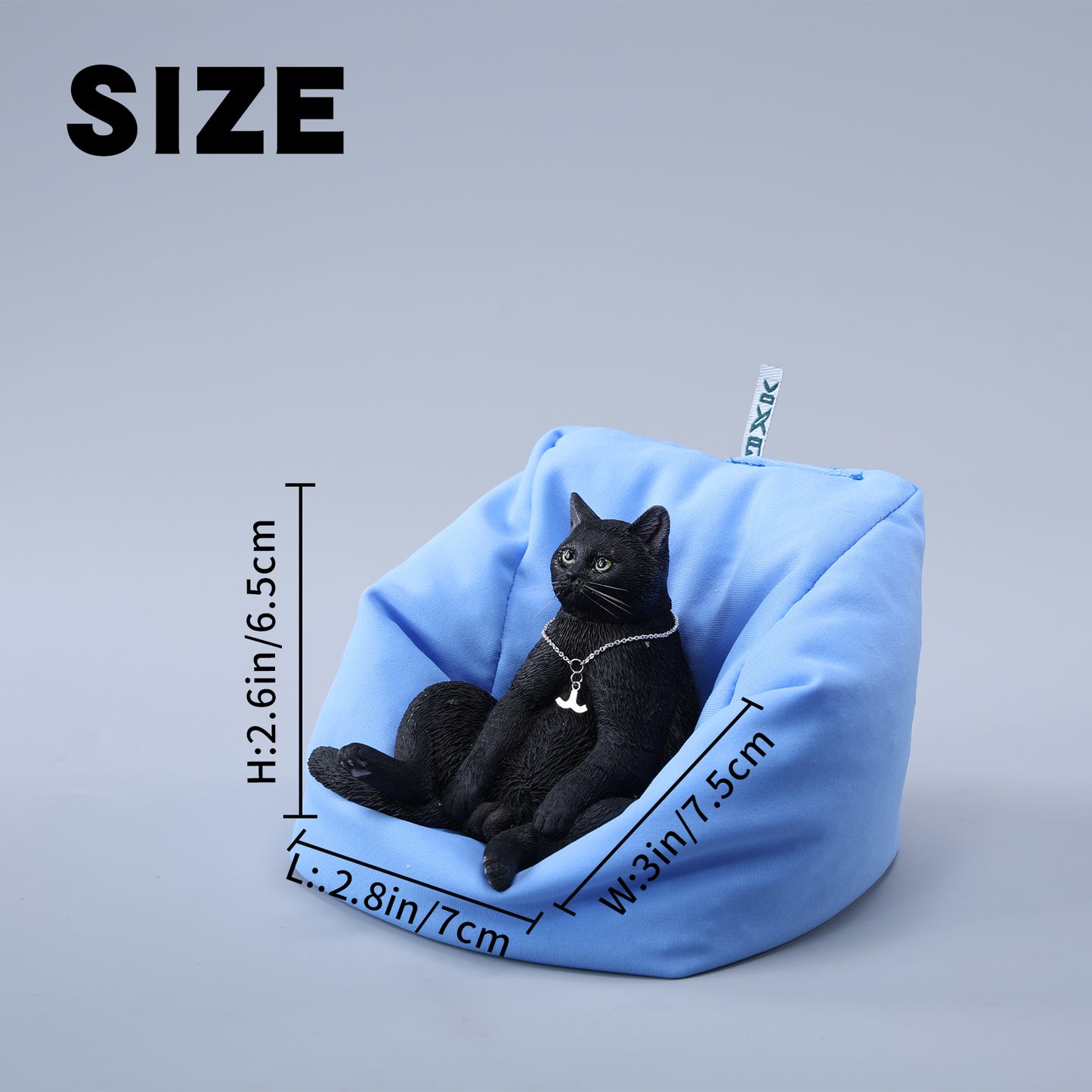 JXK236 1/6 Scale Lazy Cat Figurine V9 from JXK Studio