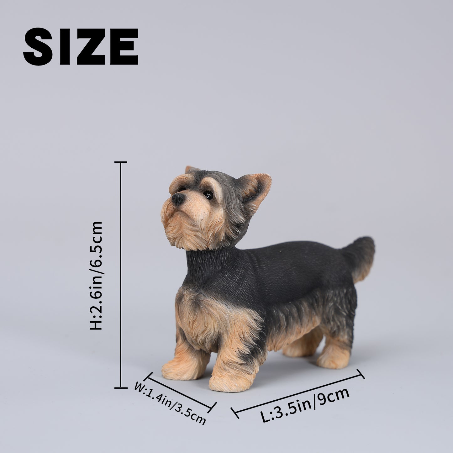 JXK229 1/6 Yorkshire Terrier FigurineProduct JXK Studio