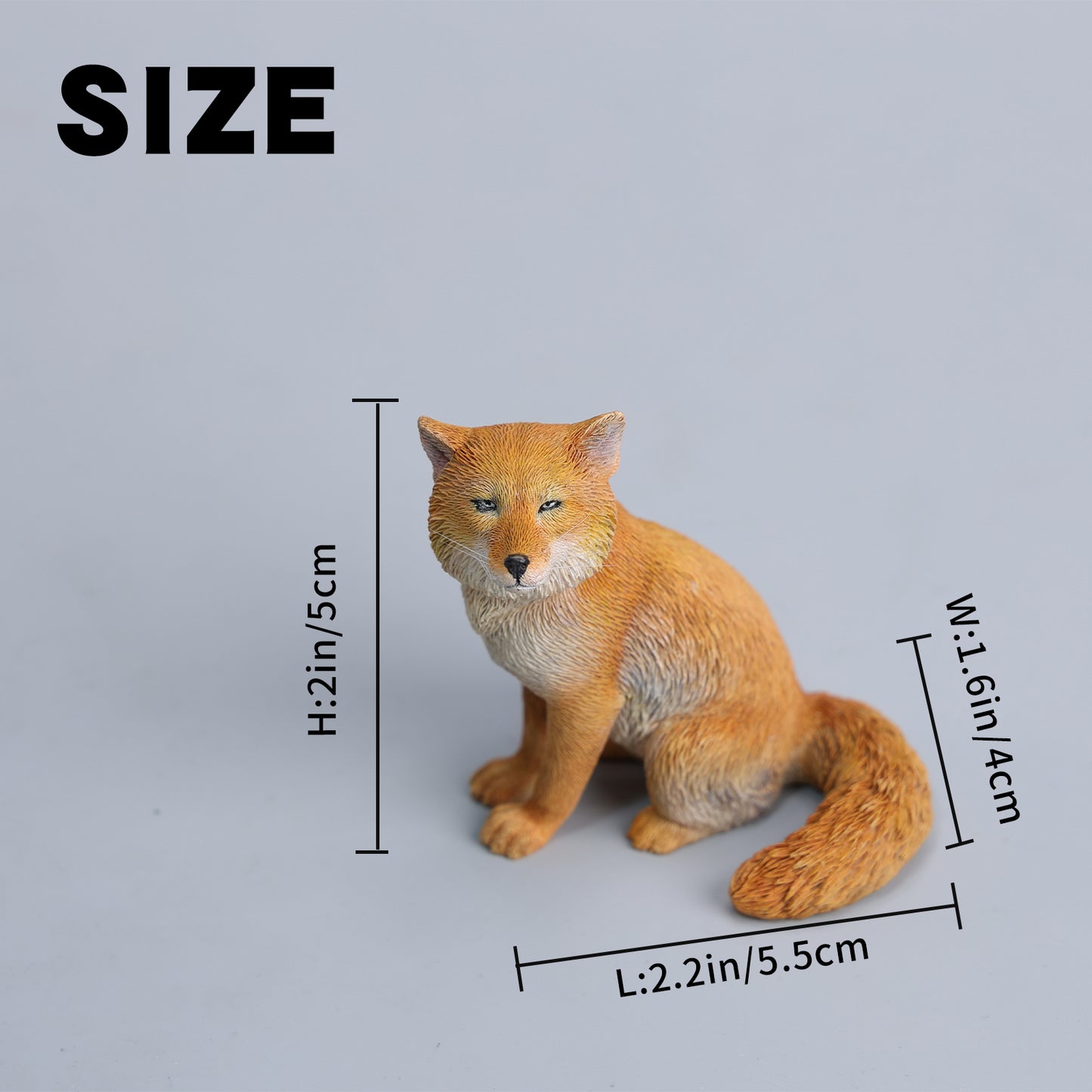 JXK245 1/12 Scale Tibetan Fox Figurine from JXK Studio