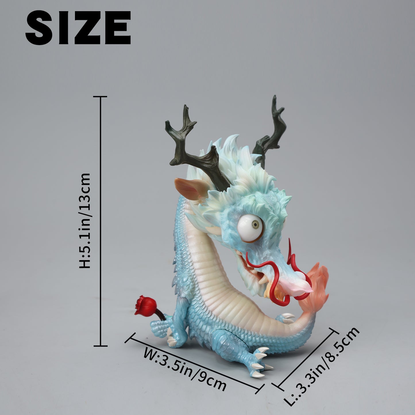 JXK-D205 Vorbestellung der Drachenfigur der 12 chinesischen Tierkreiszeichen-Kollektion von JXK Studio