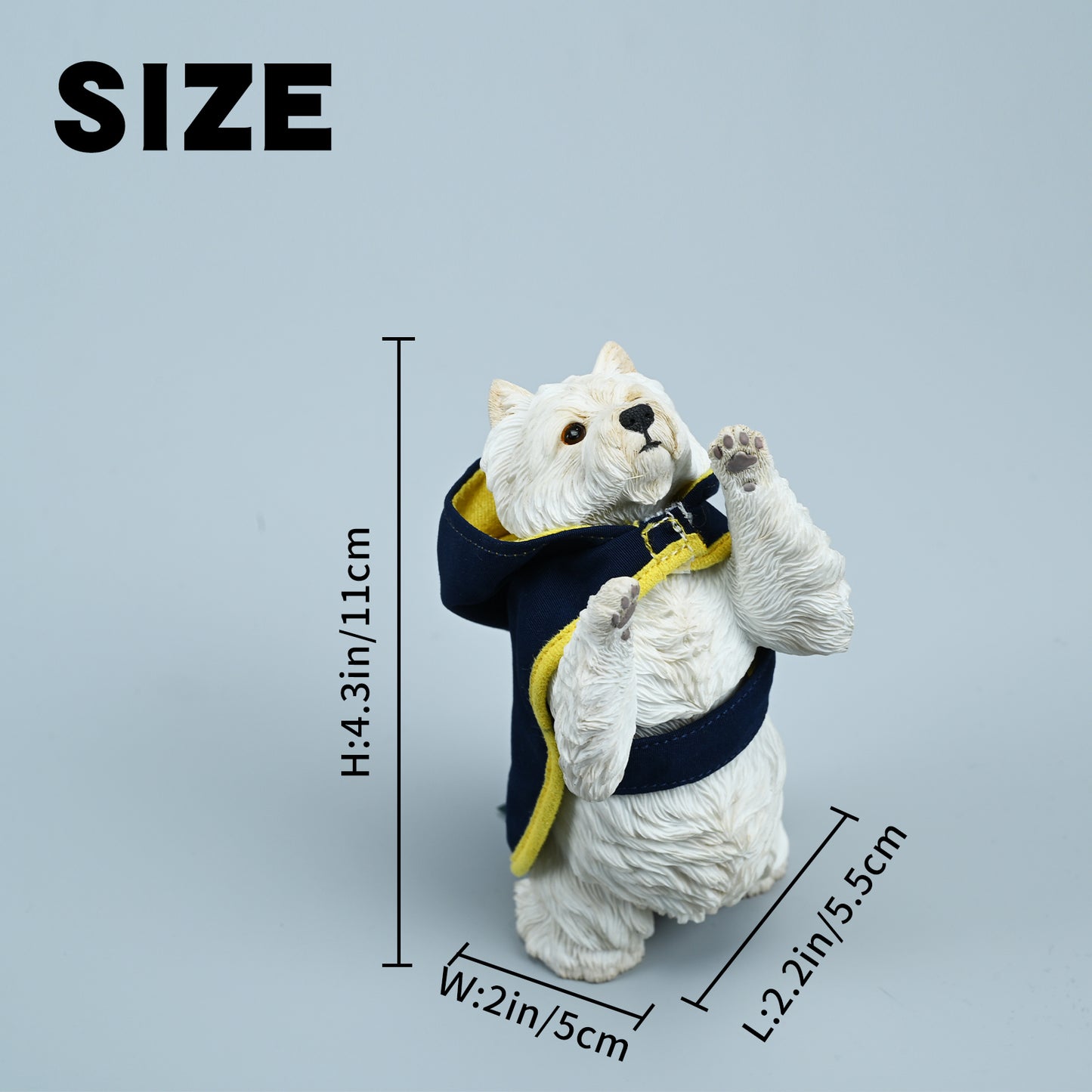 JXK212 1/6 Wesi Highland Terrier von JXK Studio