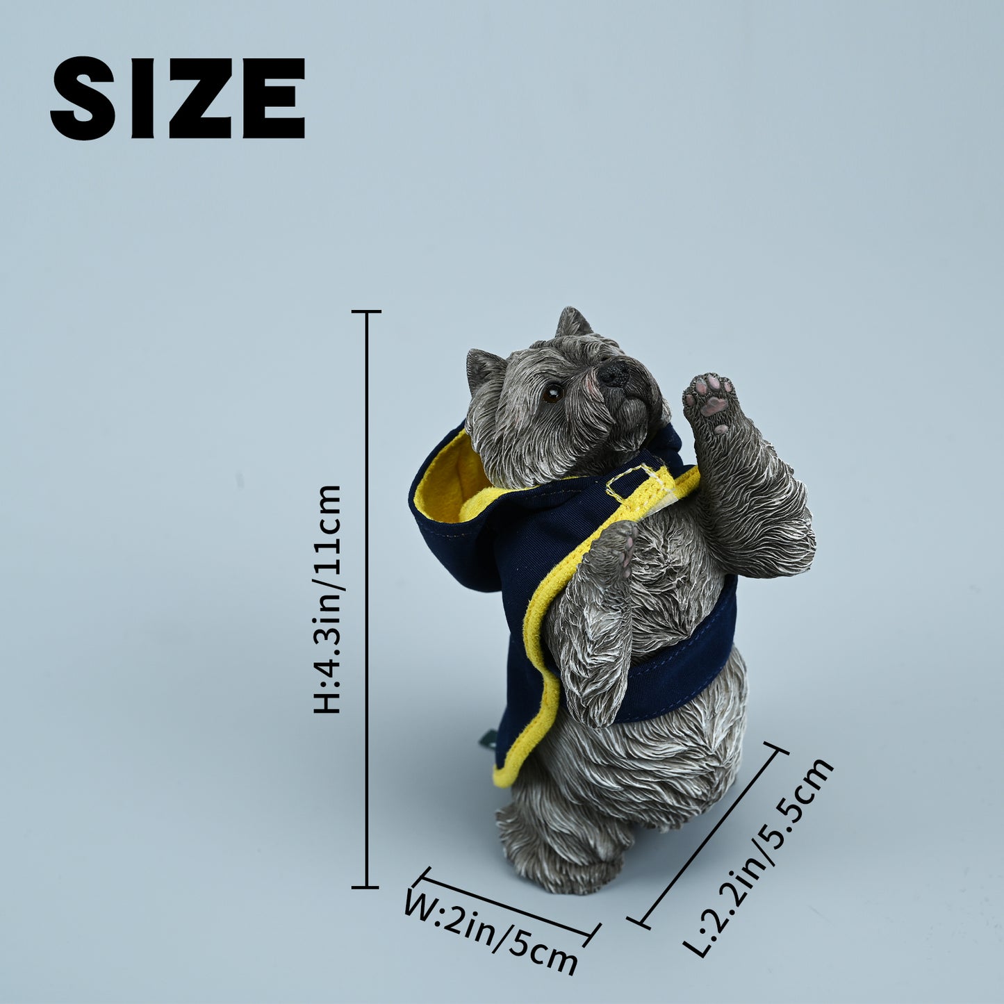 JXK212 1/6 Wesi Highland Terrier von JXK Studio
