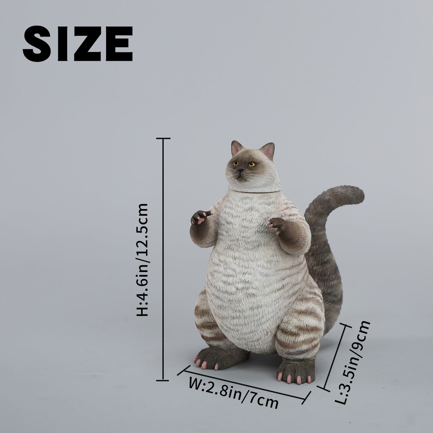 JXK249 Abessinierkatzenfigur im Maßstab 1/6 von JXK Studio