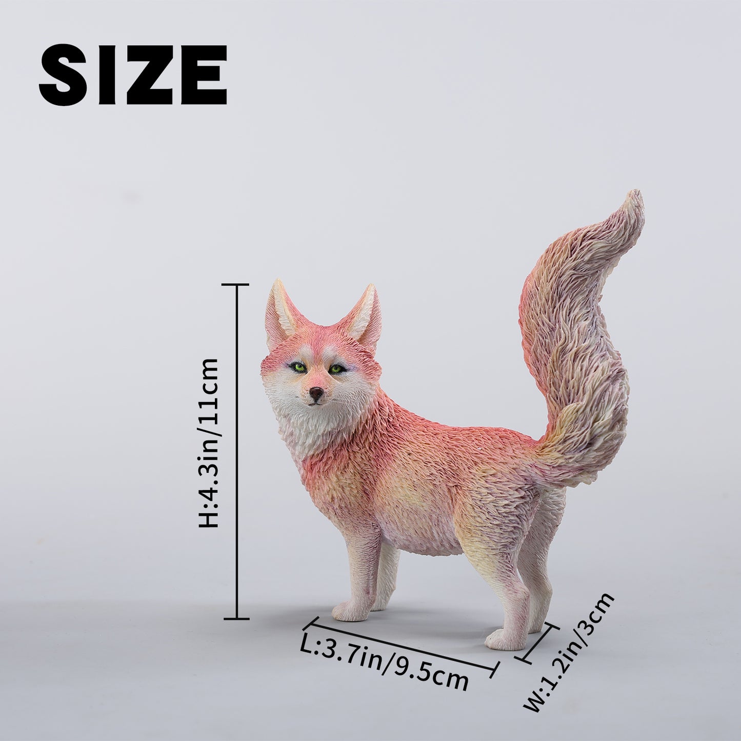 JXK252 1/6 Scale Spirit Fox Figurine from JXK Studio