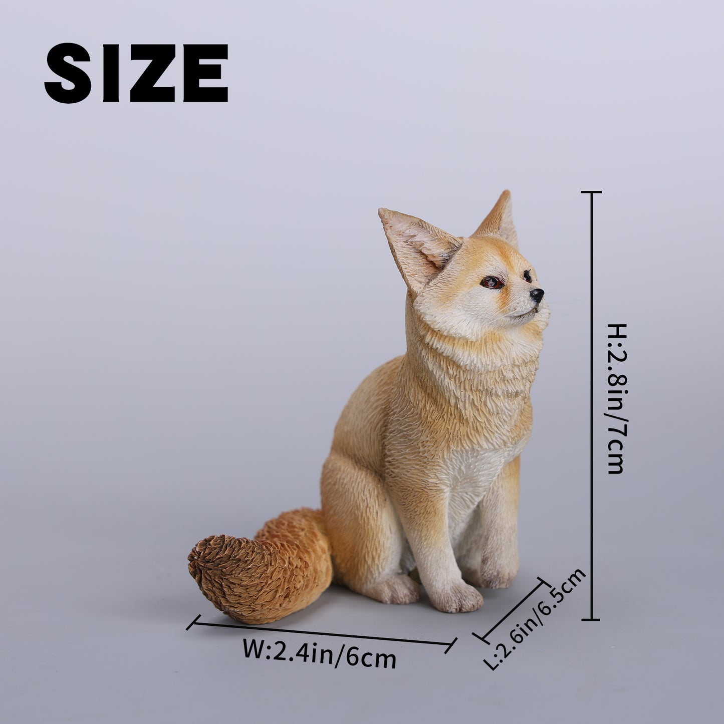 JXK241 1/6 Scale Fox Figurine from JXK Studio