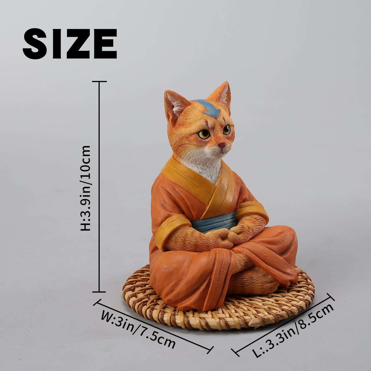 JXK262 Vorbestellung Airbender Cat FigurineProdukt von JXK Studio