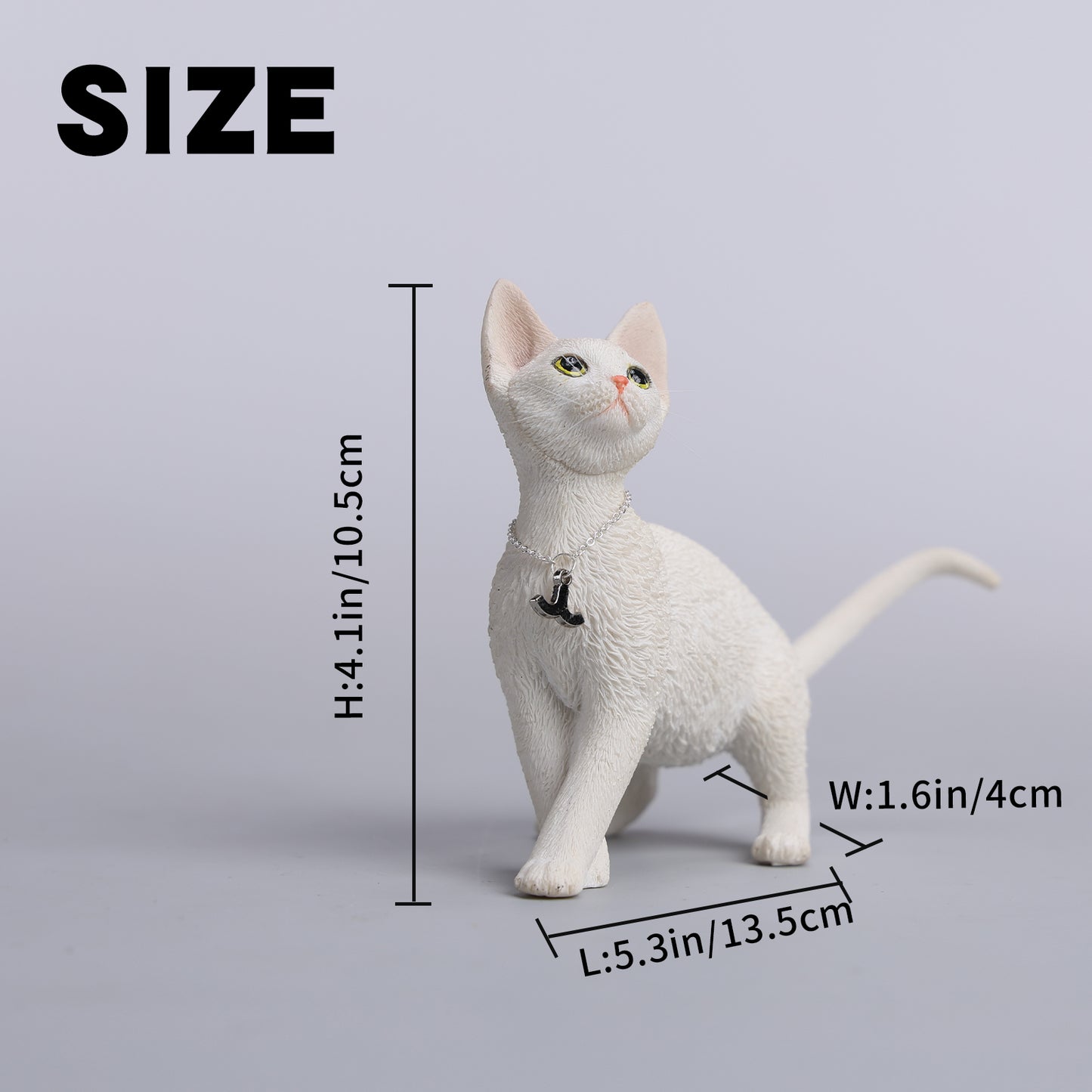 JXK246 1/6 Scale Devon Rex Cat Figurine V4 from JXK Studio