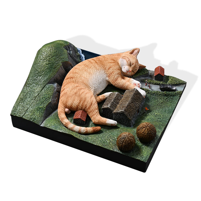 JW2301 Cat Figurine Cat Statue from JXK Studio