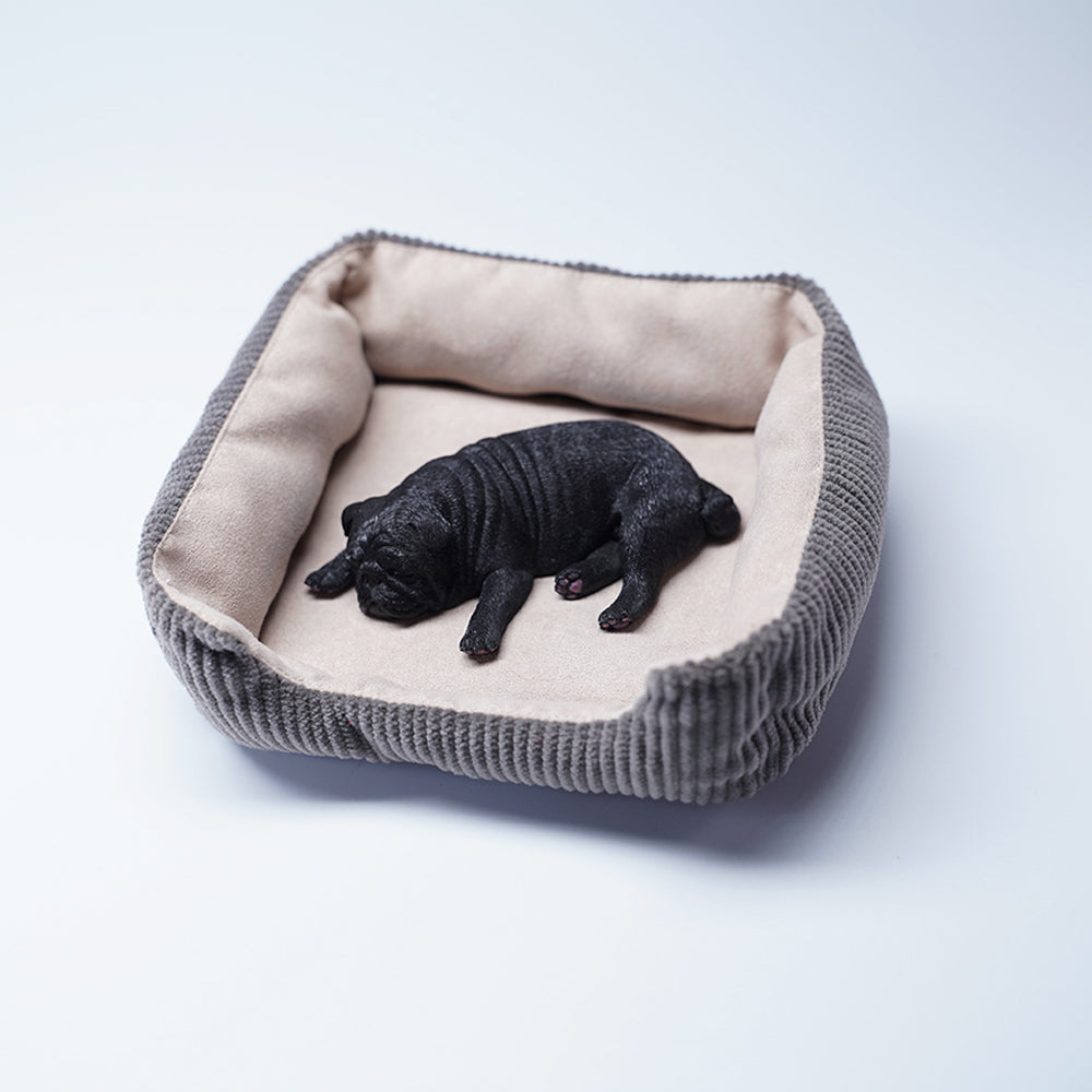 JXK085 Pug puppy sleeping on its back, Gift for Dog Lover from JXK Studio